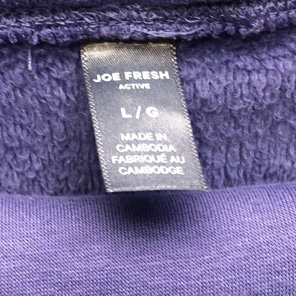 Purple cowl neck Pullover Sweater size large - Picture 3 of 7